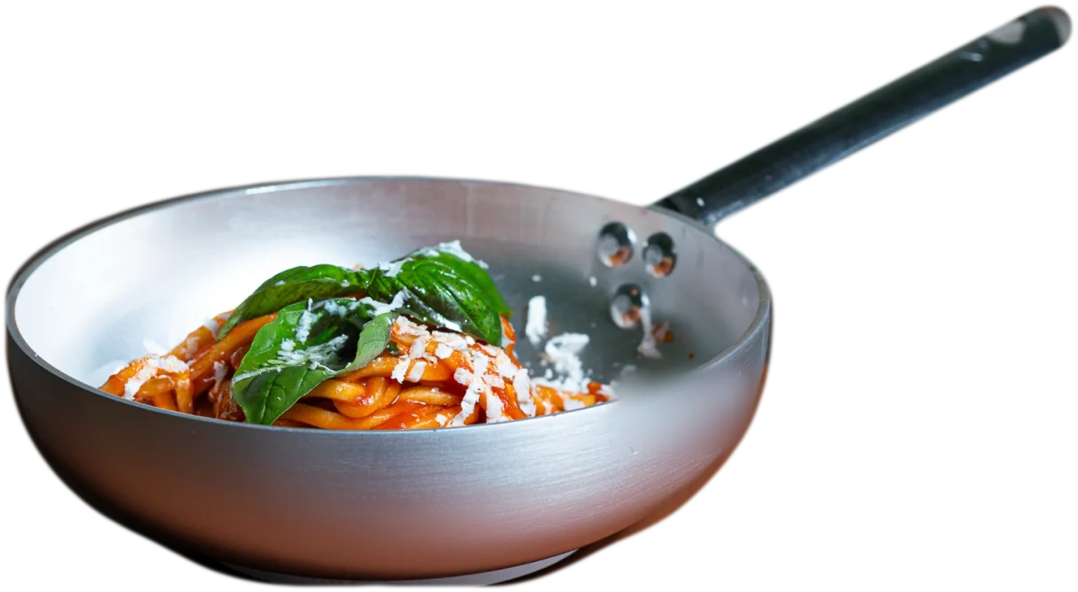 Padella di pasta al pomodoro