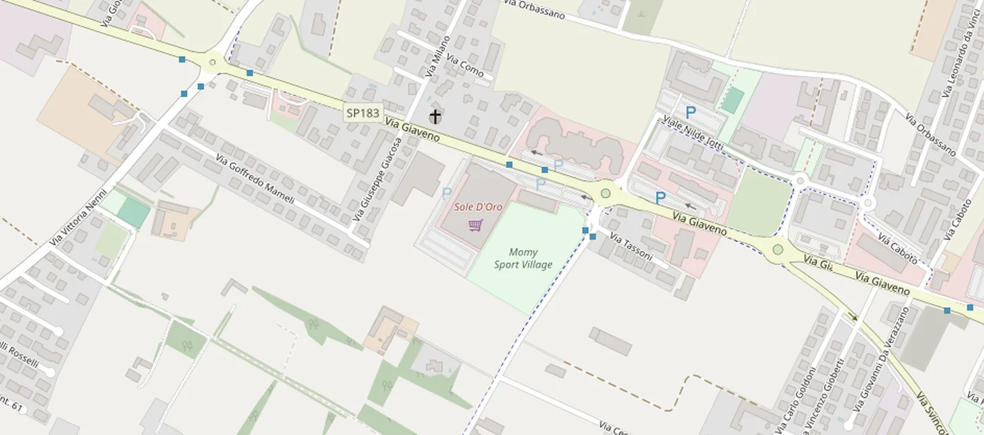 Mappa della zona: ToBurger Bistrot in Via Giaveno 52/2, Centro Commerciale Piramid, Rivalta di Torino