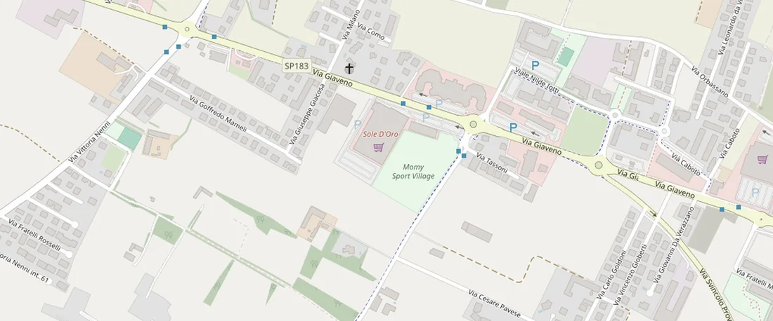 Mappa della zona: ToBurger Bistrot in Via Giaveno 52/2, Centro Commerciale Piramid, Rivalta di Torino